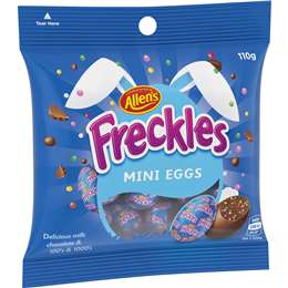 Allen's Freckles Mini Chocolate Easter Egg Bag