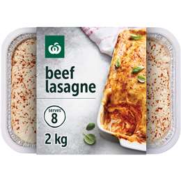 Woolworths Beef Lasagne Null