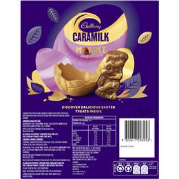 Cadbury Caramilk Marble Hazelnut Easter Egg