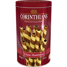 Corinthians Wafers Choc Hazelnut