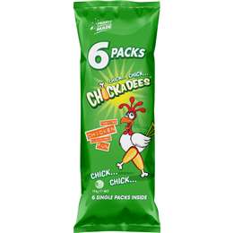 Chickadees Chicken Chips Multipack Lunch Box School Snacks 6 pack