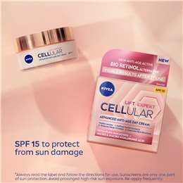 Nivea Cellular Lift Expert Anti-age Day Cream Moisturiser Spf15