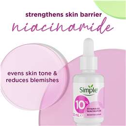 Simple 10% Vitamin B3 Niacinamide Booster Serum