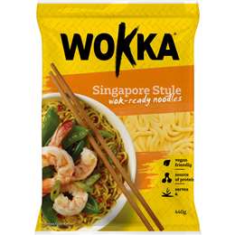 Wokka Noodles Singapore Style Shelf Fresh