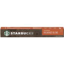 Starbucks By Nespresso Breakfast Blend Coffee Pods Capsules