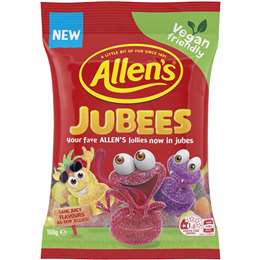 Allen's Jubees 160g