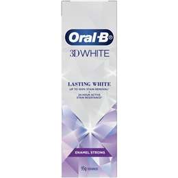 Oral B 3d White Enamel Strong Whitening Toothpaste