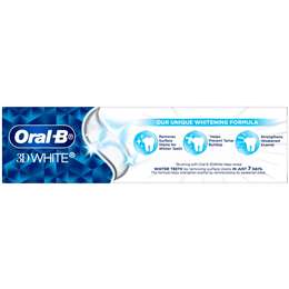 Oral B 3d White Strengthens Enamel Whitening Toothpaste