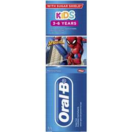 Oral B Kids Fluoride Toothpaste 3-6 Years