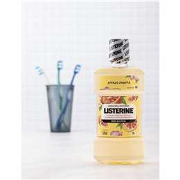 Listerine Zero Alcohol Antibacterial Mouthwash Citrus Fruits