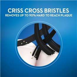 Oral B Cross Action Charcoal Toothbrush