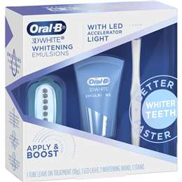 Oral B 3d Whitening Emulsions Led Light