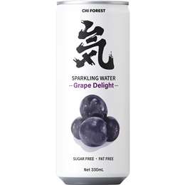 Genki Forest Sparkling Water Grape Delight