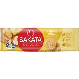 Sakata Rice Crackers Cheddar Cheese