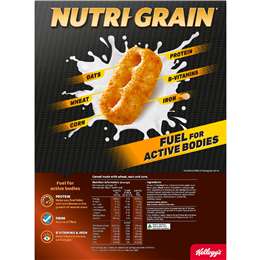 Kellogg's Nutri Grain Protein Breakfast Cereal