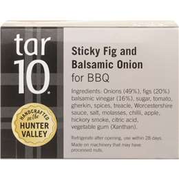 Tar10 Tar 10 Sticky Fig Balsamic Onion For Bbq