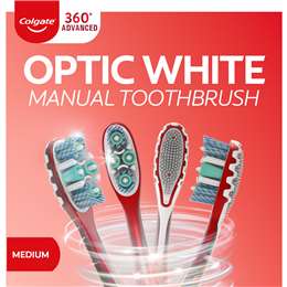 Colgate Toothbrush 360 Advanced Optic White