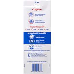 Colgate Toothbrush 360 Advanced Optic White Soft