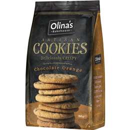 Olina's Bakehouse Artisan Cookies Chocolate Orange 150g