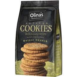 Olina's Bakehouse Artisan Cookies Butter Crunch 150g