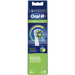 Oral B Cross Action Clean White Electric Toothbrush Refills