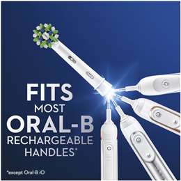 Oral B Cross Action Clean White Electric Toothbrush Refills