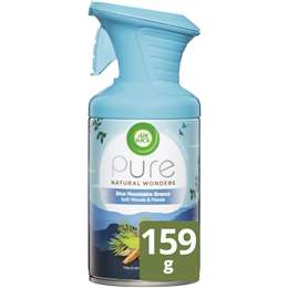 Air Wick Pure Natural Wonders Aerosol Air Freshener Mountain Breeze