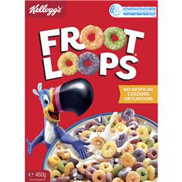 Kellogg's Froot Loops Breakfast Cereal 
