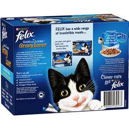 Felix Gravy Lover Fish Selection Cat Food