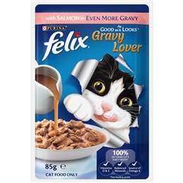 Felix Gravy Lover Fish Selection Cat Food
