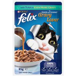 Felix Gravy Lover Fish Selection Cat Food