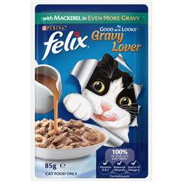 Felix Gravy Lover Fish Selection Cat Food