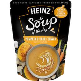 Heinz Soup Of The Day Pumpkin, Cauliflower & Tumeric