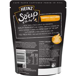 Heinz Soup Of The Day Pumpkin, Cauliflower & Tumeric