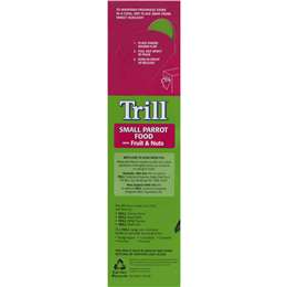 Trill Bird Food Small Parrot Fruit & Nut