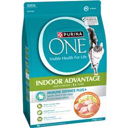 Purina One Indoor Avantage Immune Defence 1+ Dry Cat Food