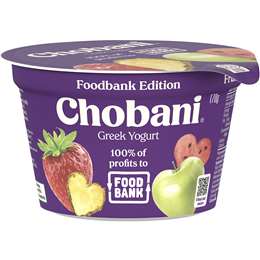 Chobani Foodbank Edition Greek Yoghurt Fruit Salad 170g