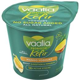 Vaalia Probiotic Kefir Mango Yoghurt Yoghurt 150g