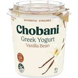 Chobani Greek Yogurt Vanilla