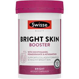 Swisse Beauty Bright Skin Booster Capsules For Bright Skin 60 Pack