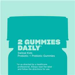 Swisse Kids Probiotic + Probiotic Gummies For Gut Health