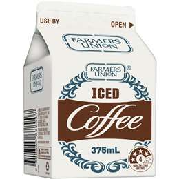 Farmers Union Iced Coffee 375ml | Woolworths