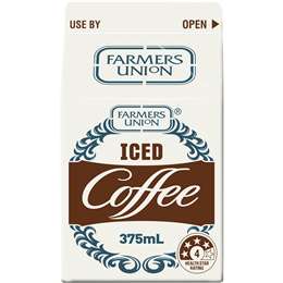 Farmers Union Iced Coffee 375ml | Woolworths