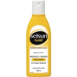 Selsun Gold Anti Dandruff Shampoo Treatment 200mL