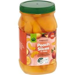 Woolworths Peach Slices In Juice