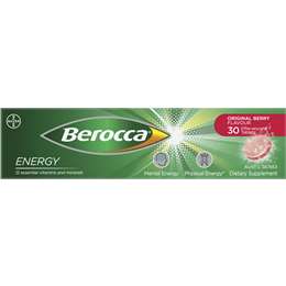 Berocca Vitamin B & C Original Berry Flavour Energy