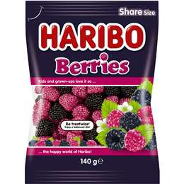 Haribo Berries Share Size 140g