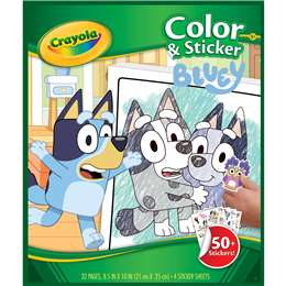 Crayola Color & Sticker Bluey Each