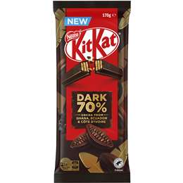 Kitkat Dark 70% Chocolate Block 170g