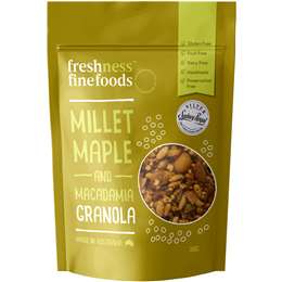Freshness Fine Foods Freshness Finefoods Millet Maple & Macadamia Granola